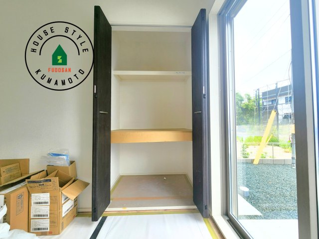 菊池郡大津町大字室第12-2棟（11号棟）　の収納|収納には困りません。