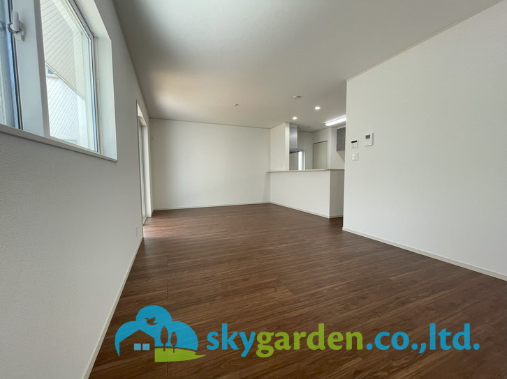 茅ヶ崎市今宿　新築戸建　全8棟8号棟の居間・リビング