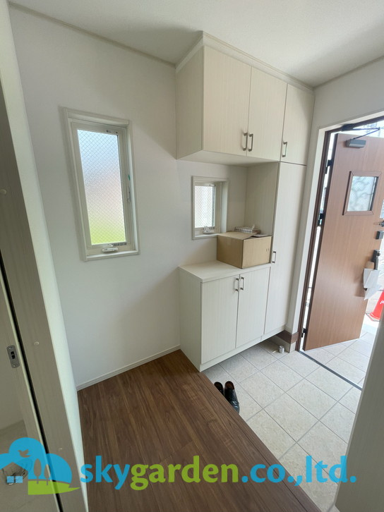 茅ヶ崎市今宿　新築戸建　全8棟8号棟の玄関