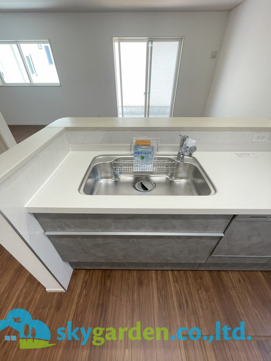 茅ヶ崎市今宿　新築戸建　全8棟8号棟のキッチン