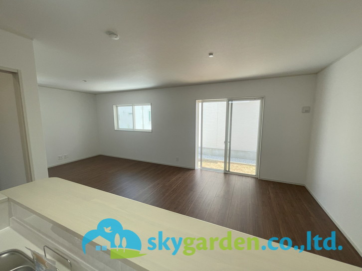 茅ヶ崎市今宿　新築戸建　全8棟8号棟の居間・リビング