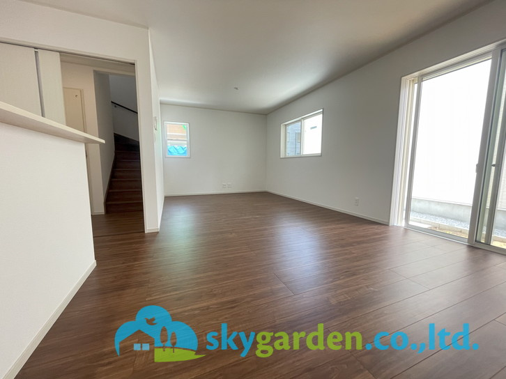 茅ヶ崎市今宿　新築戸建　全8棟8号棟の居間・リビング