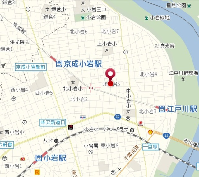 メゾンコンフォールの地図|☆案内図☆