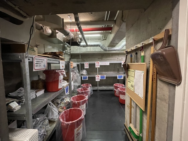 トップルーム新宿公園第2のその他|敷地内ごみ置場