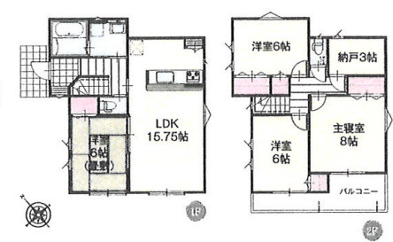 茅ヶ崎市今宿　新築戸建　全8棟1号棟