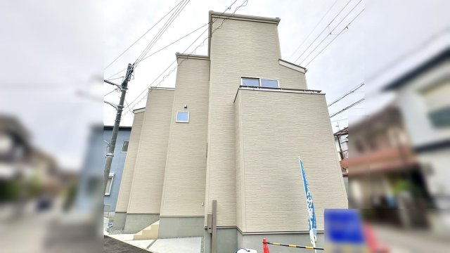 堺市東区引野町　新築戸建の外観