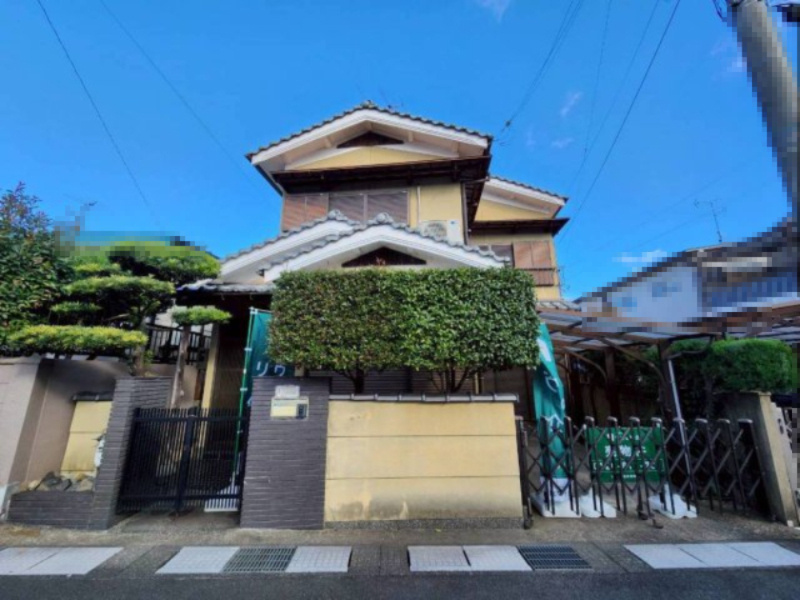 【成約済】長岡京市今里川原の外観|スーパー・コンビニ等お買い物施設が充実しております！