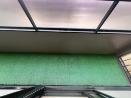 ハイツMKのバルコニー