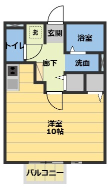 ラ・メールＴＡＫＡＳＡＧＯ　Ａの間取り
