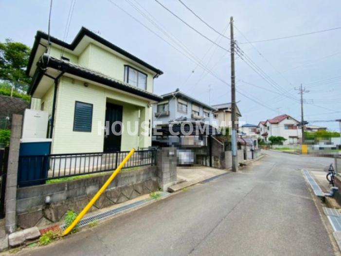新中沢　中古戸建の前面道路含む現地写真