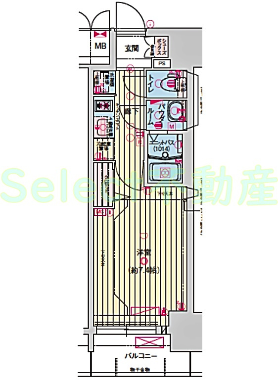プレサンス　ジェネ　新栄町駅前　葵