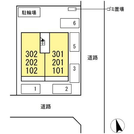 フエンテの区画図