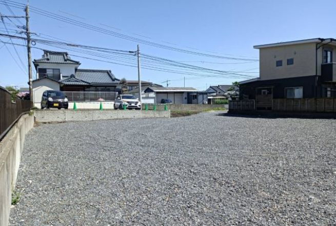 都城市志比田町の売地の外観