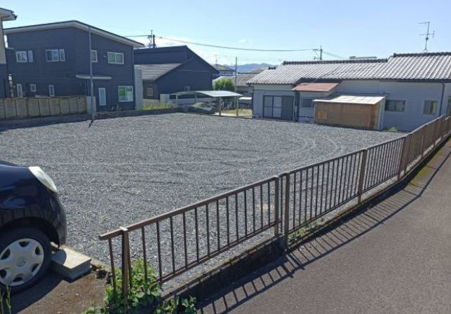 都城市志比田町の売地の外観