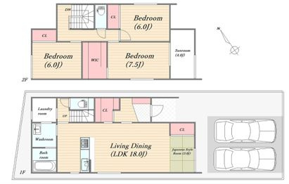 廿日市市対厳山二丁目　№35780の間取り|４ＬＤＫ＋サンルーム