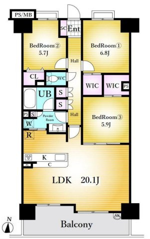 【間取り】 | ◇◆ハイホーム湘南平塚◆◇