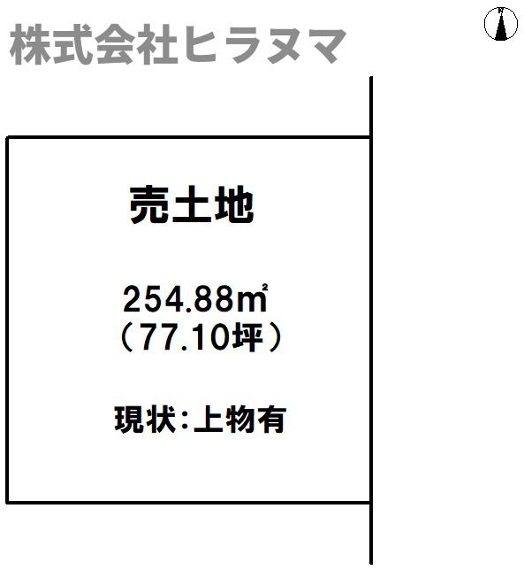桜ヶ丘町の土地図