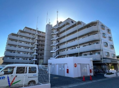 ライオンズマンション武里の外観|外観は落ち着いています