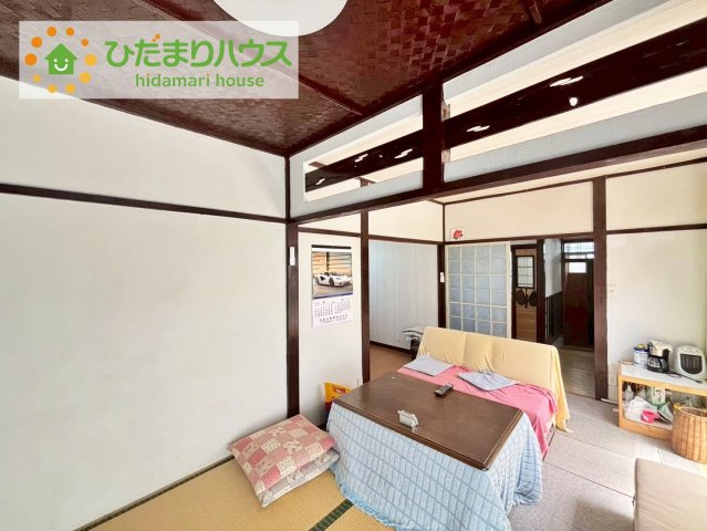 日立市宮田町2丁目　中古戸建の居間・リビング|リビング部分はリフォーム済み！