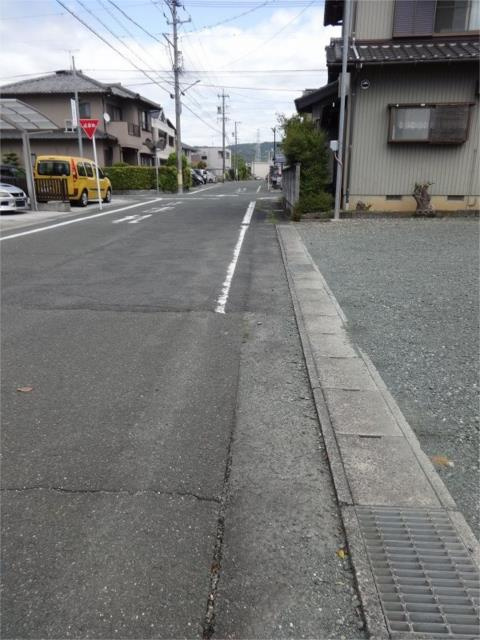 売地　豊橋市井原町の前面道路含む現地写真|現地写真