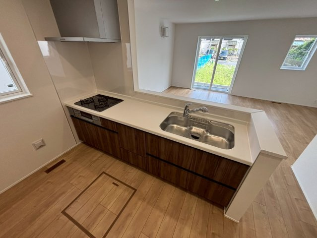 北葛飾郡松伏町　田中3丁目　新築戸建　全8棟のキッチン|使いやすいキッチンです