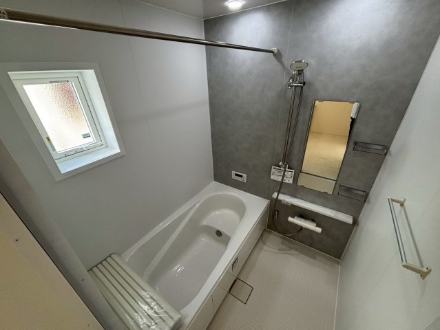 北葛飾郡松伏町　田中3丁目　新築戸建　全8棟の浴室|お風呂です