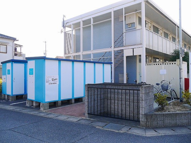 レオパレス冨田Ⅲのその他共用部分|外観と共用スペースです