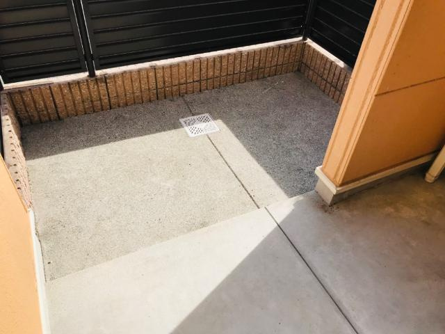 Ｍ・ＭコンフォルトⅡのバルコニー|1階は専用庭付きです