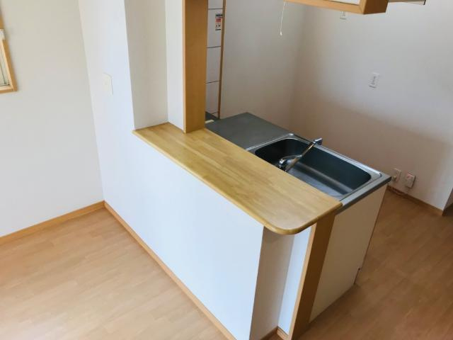 Ｍ・ＭコンフォルトⅡのキッチン|人気の対面カウンター