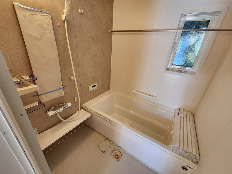 小牧市大字本庄字郷浦　新築戸建　2号地の浴室|お風呂で日々の疲れを落としましょう