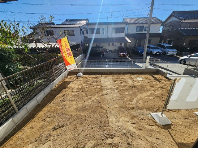 小牧市大字本庄字郷浦　新築戸建　2号地の庭|お庭で自由な時間を過ごせます