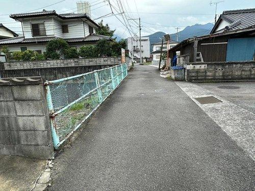 西喜光地町　売土地 2区画①の前面道路含む現地写真|西側接道 北側から撮影