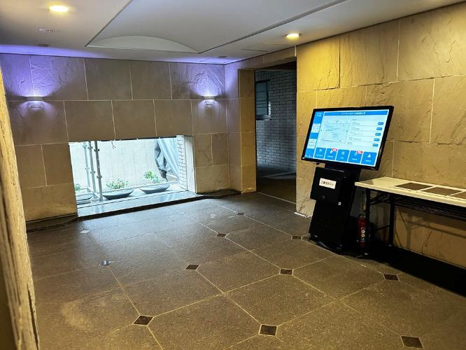 メゾンセゾン落合のエントランス|安心安全なオートロックシステムを完備しております