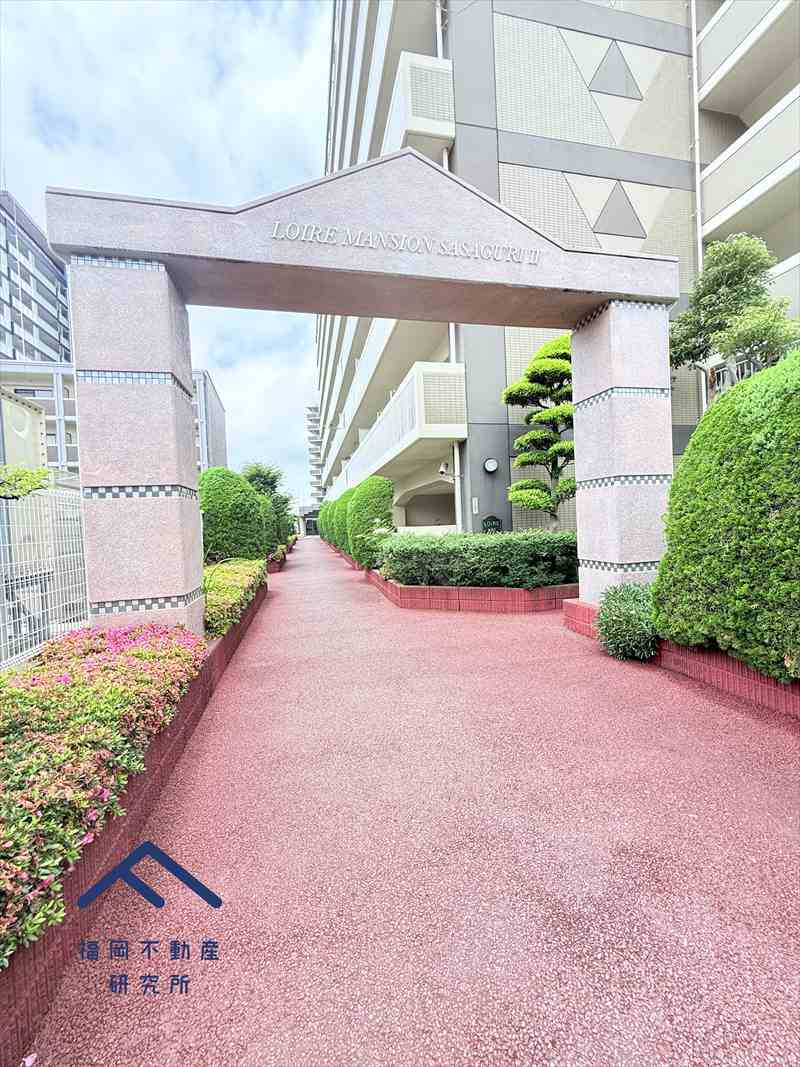 ロワールマンション篠栗Ⅱのエントランス