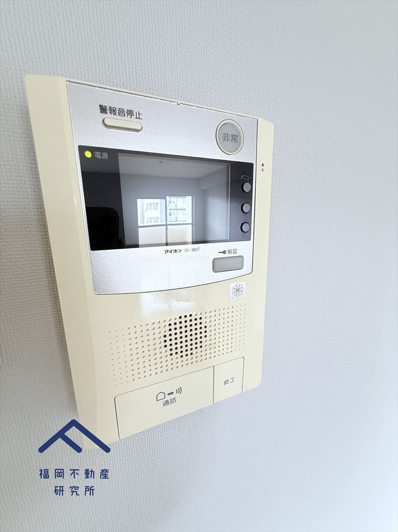 ロワールマンション篠栗Ⅱの防犯設備