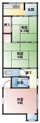 【間取り】 | 宮本アパート