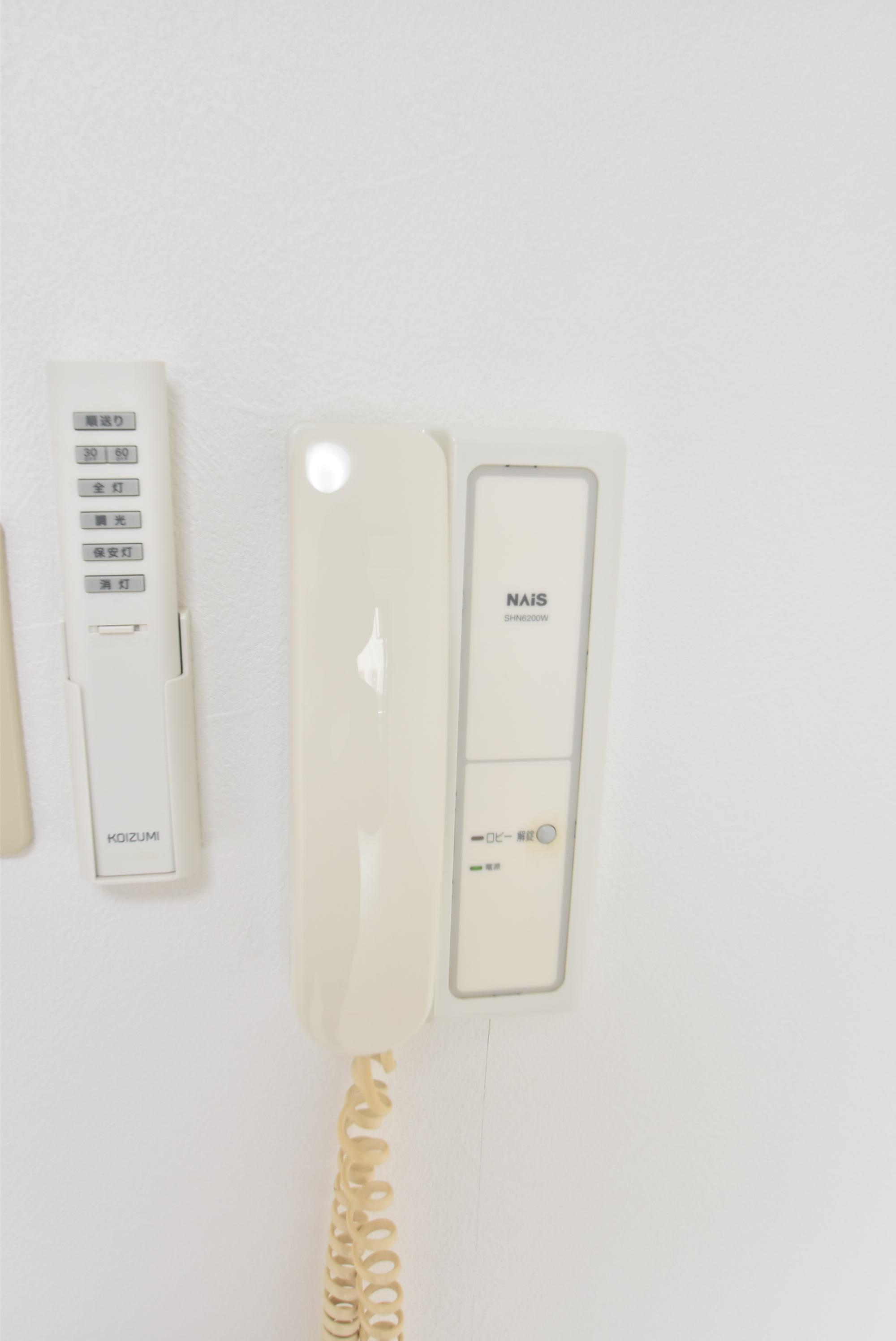 大阪市都島区友渕町２丁目の賃貸マンションのセキュリティ