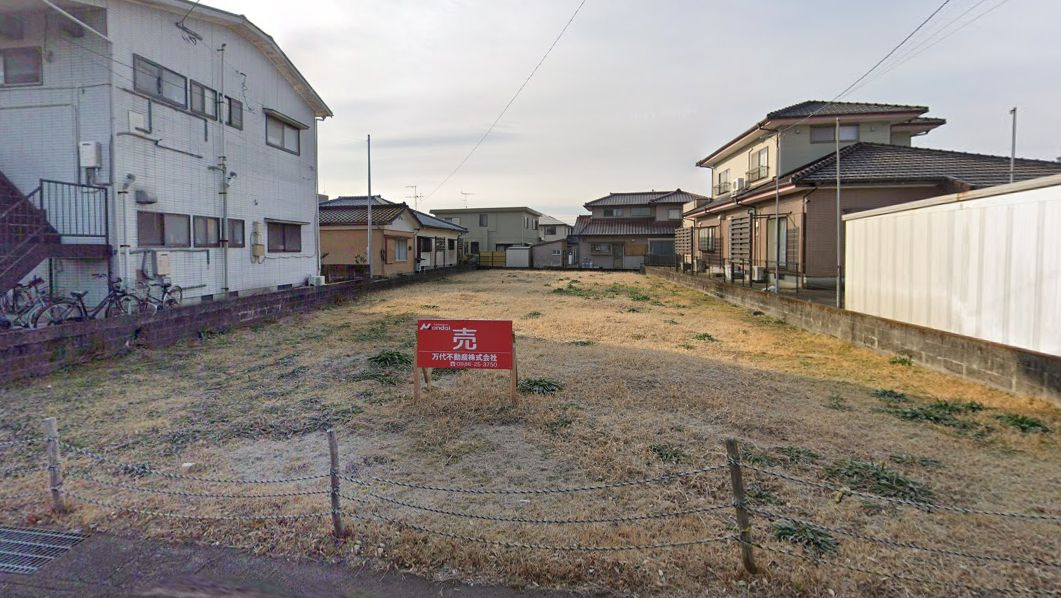 都城市若葉町の売地の外観