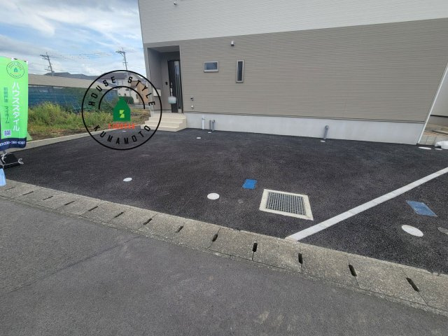 熊本市南区八分字町第14-2棟（2号棟）の駐車場|駐車場になります。