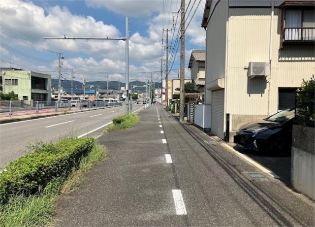 売地　蒲郡市府相町一丁目70番外の前面道路含む現地写真|前面道路