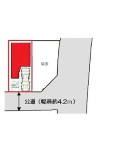 【区画図】 | 戸田市中町2丁目　中古戸建