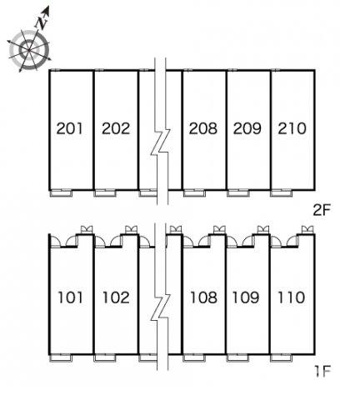 【区画図】 | レオパレスシュトラール