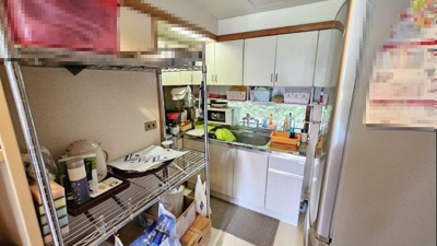 【キッチン】 | 第1箱根山マンション | 使い勝手の良いキッチンです。吊戸棚があり収納たっぷり♪