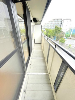 【バルコニー】 | アムールたかはし　２０５ | 南向きバルコニー♪