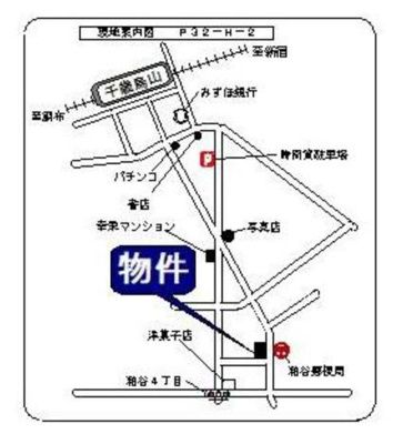 【地図】 | ジュネス粕谷