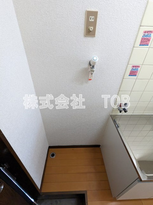 【設備】 | ジュネス粕谷 | 洗濯機置き場
