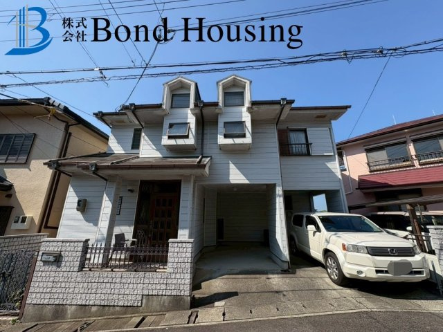 南西向きで陽当り・通風良好　伊川谷町有瀬　中古戸建　築35年の外観