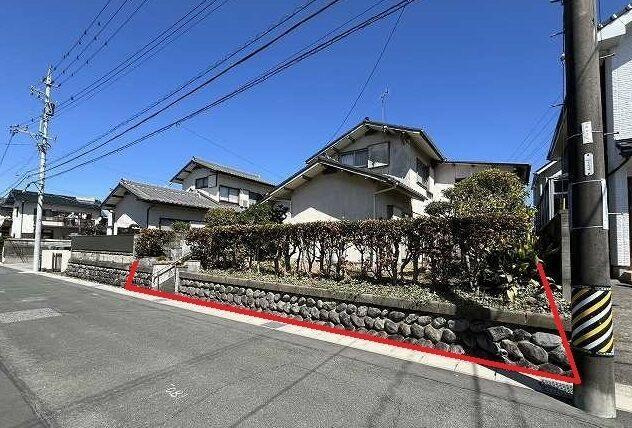 売地　豊橋市曙町字測点34番16の前面道路含む現地写真|前面道路