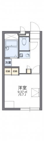 レオパレス椎の実５の間取り