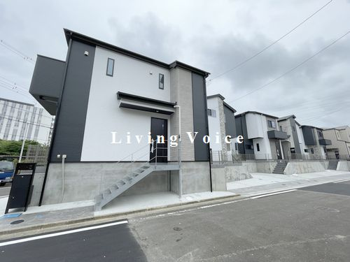 【外観】 | 【仲介手数料０円】藤沢市白旗1丁目　新築一戸建て　全5棟 | 全体【仲介手数料０円】藤沢市白旗1丁目　新築一戸建て　全5棟